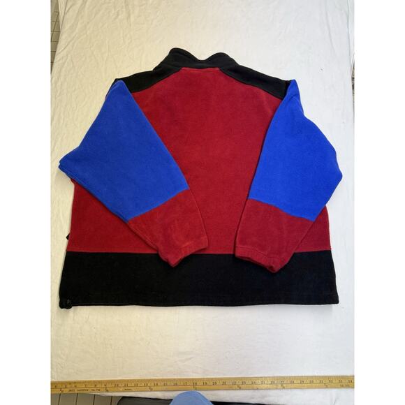 Vintage Eddie Bauer EBTEK Jacket Men XXXL Fleece 1/4 Zip 90s Made In USA - Picture 5 of 11